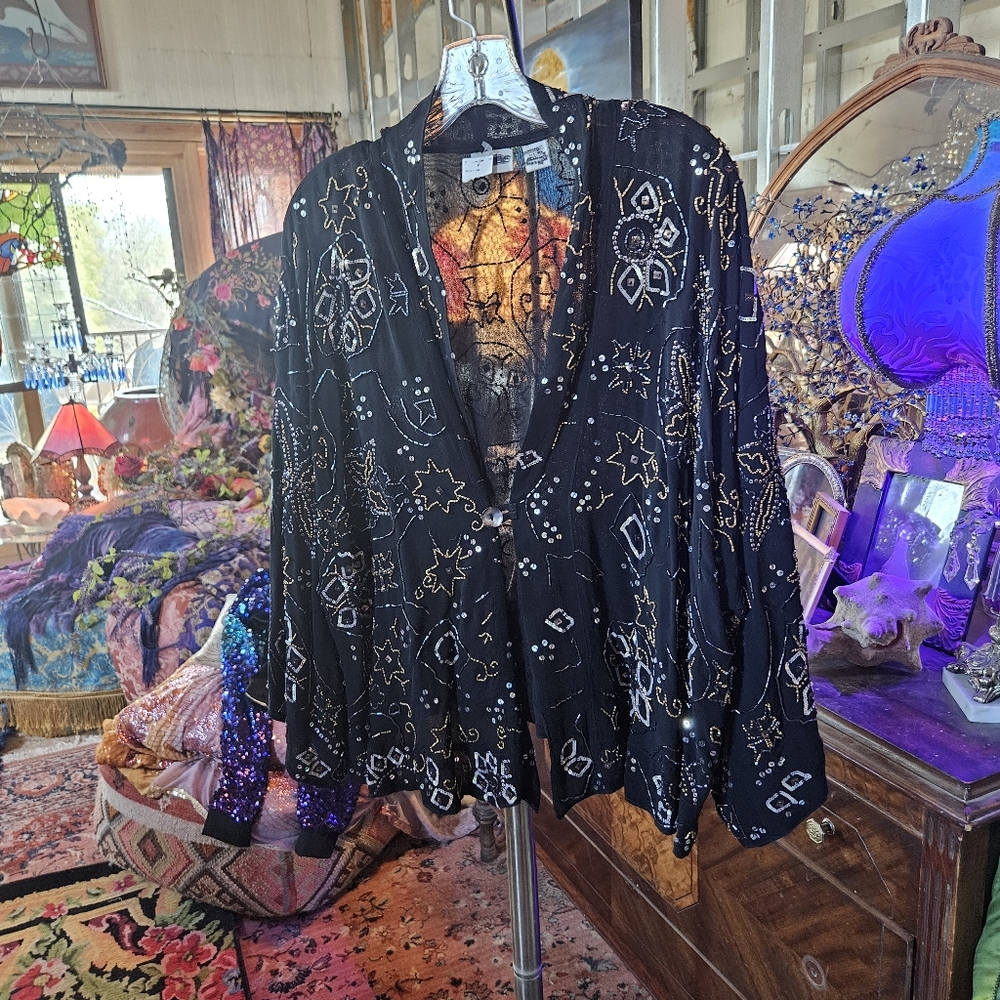STUNNING BEADED JACKET